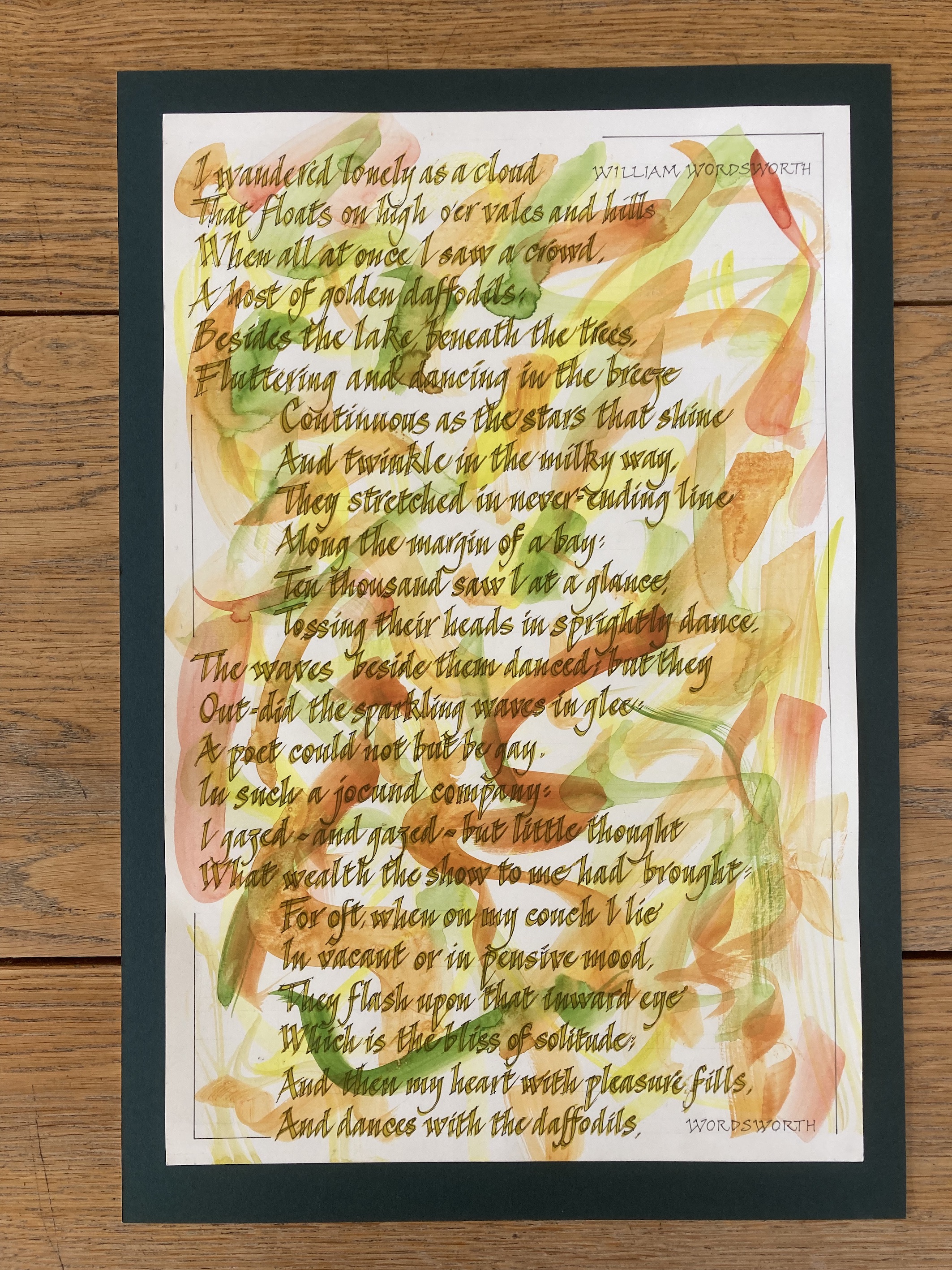 calligraphy commission